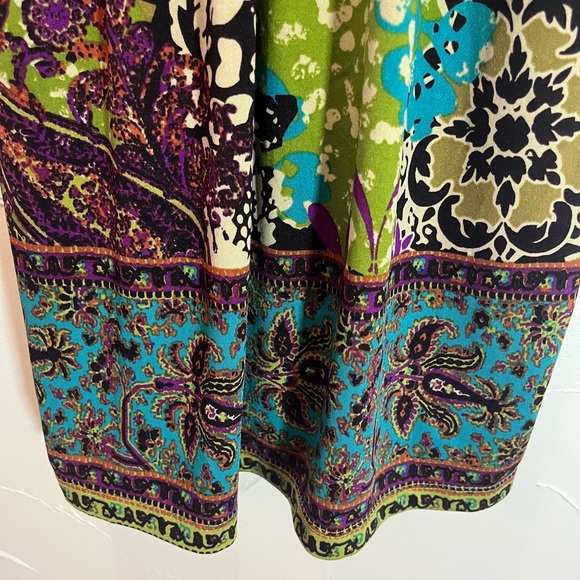 ECI New York BoHo Multicolor Dress SZ S - Picture 4 of 12